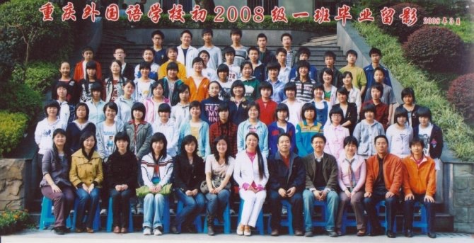 初2008届毕业校友名录